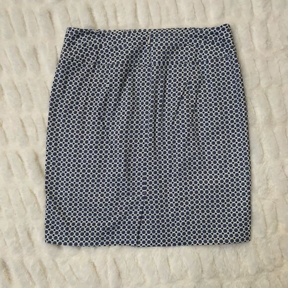 Donna Ricco Geometric Print Skirt, Size 6 - Picture 5 of 7